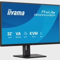 IIYAMA Monitor ProLite XB3294UHSCP-B1, 31.5", 4K, VA, USB-C, USB hub